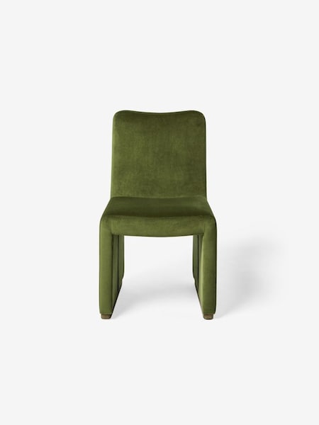 Tova Dining Chair in Pistachio Green Velvet (Q91648) | £199