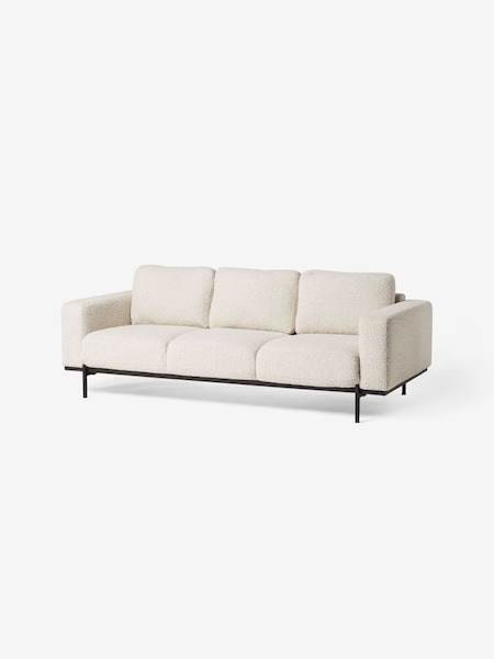 Jarrod 3 Seater Sofa in Soft Boucle Paper White (Q94417) | £1,350