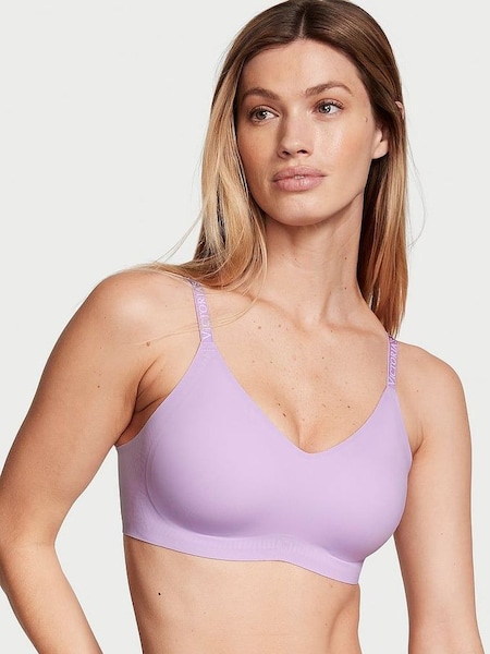 Unicorn Purple Silicone Lightly Lined Lounge Bralette (Q98009) | £29