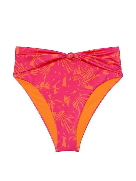 Pink Shells High Waisted Swim Bikini Bottom (Q98068) | £25