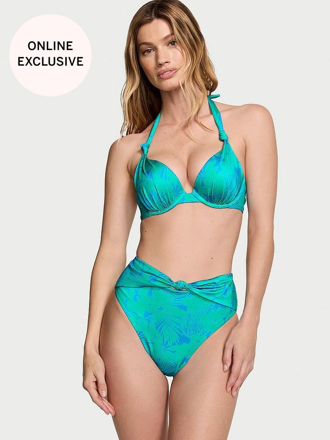 Buy Bikini Tops Print Victoria s Secret Swimwear Online Victoria s Secret UK