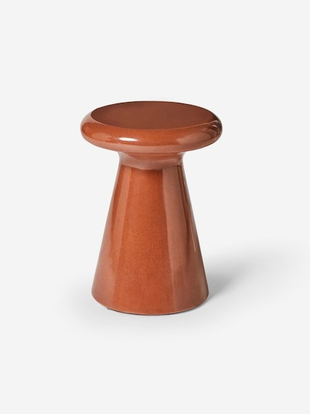 Roffey Garden Side Table in Terracotta (Q98642) | £229