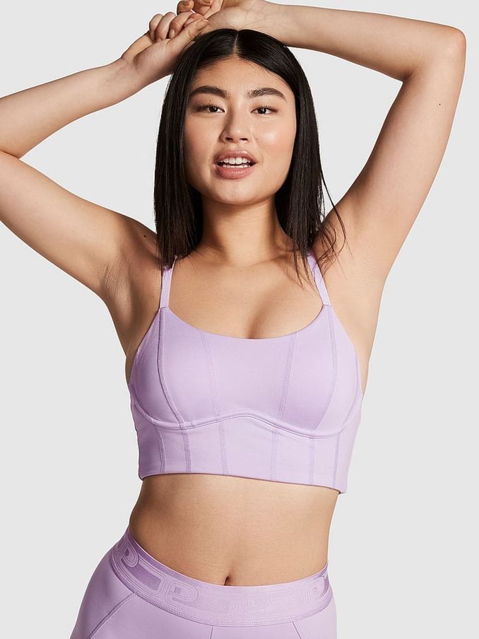 Lavender shop sports bra