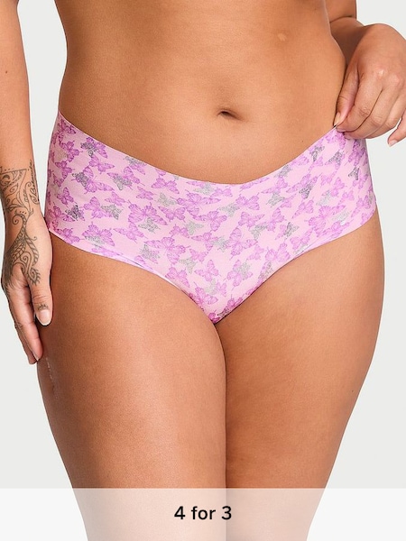 Violet Sugar Butterfly No Show Cheeky Knickers (Q99731) | £9