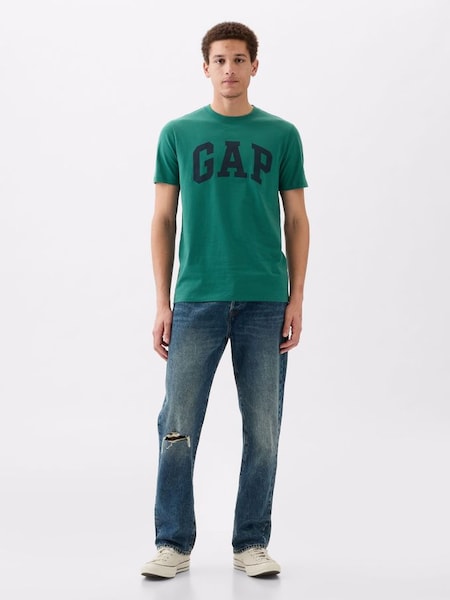 Green Everyday Soft Logo Short Sleeve Crew Neck T-Shirt (Q99736) | £14