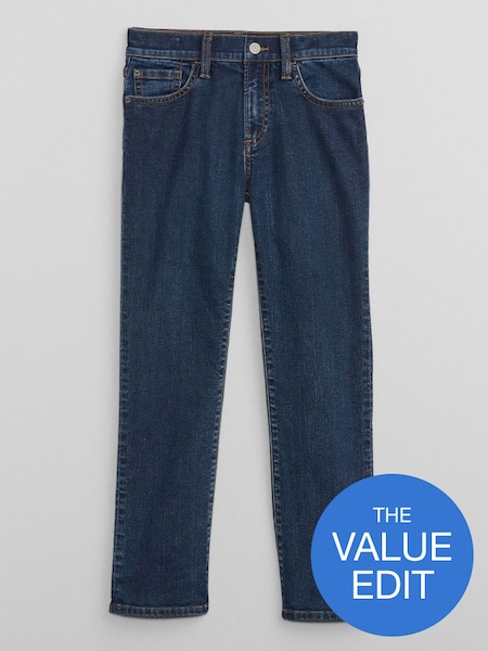 Blue Original Straight Washwell Jeans (5-13yrs) (Q99741) | £20