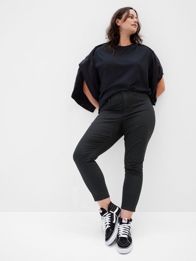 Women's black jeggings uk clearance