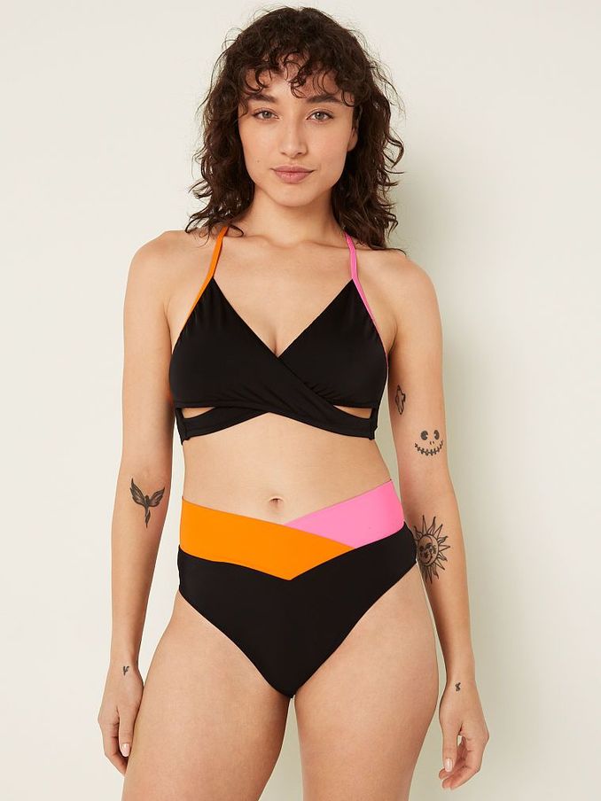 Buy Bikini Tops Non Wired Plain Sale Swimwear Online Victoria s