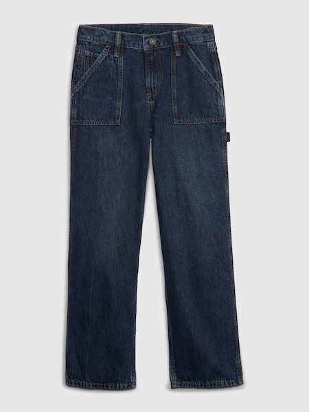 Dark Wash Blue Carpenter Jeans (R80620) | £15