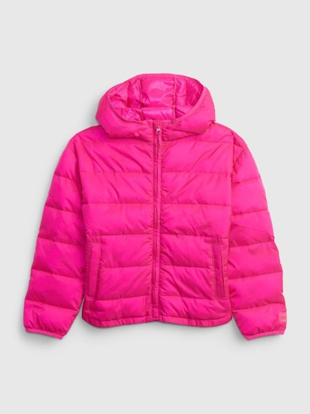 Pink Water Resistant Lightweight Puffer Jacket (R82556) | £35