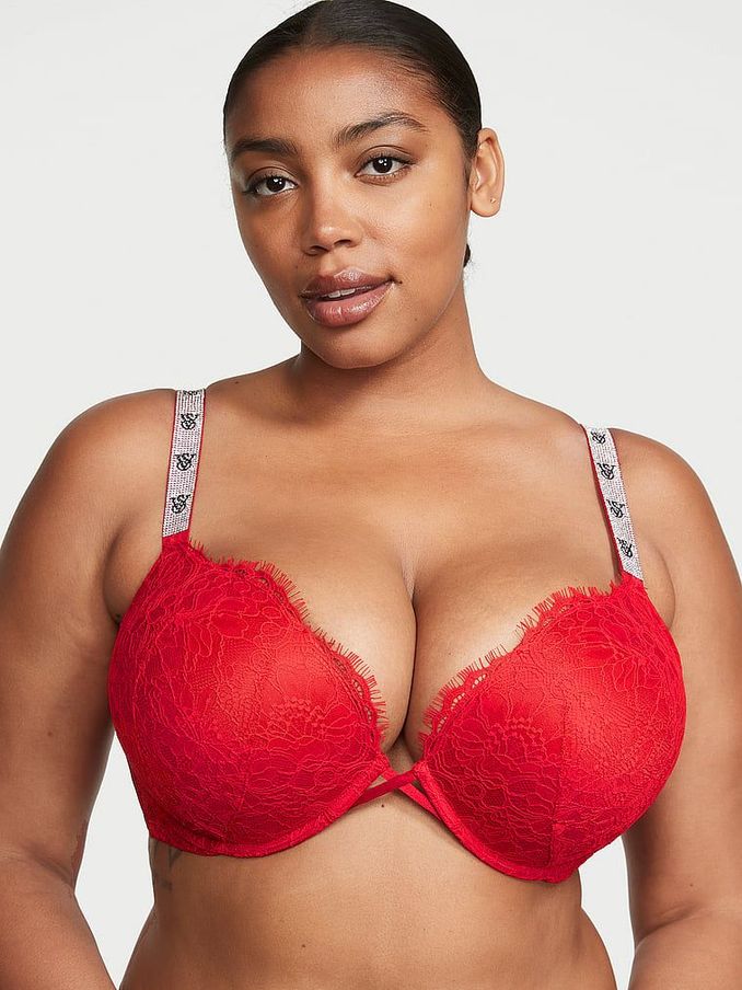 Red store bra sexy