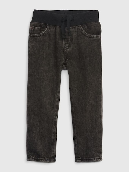 Black Pull-On Slim Jeans (R84744) | £20