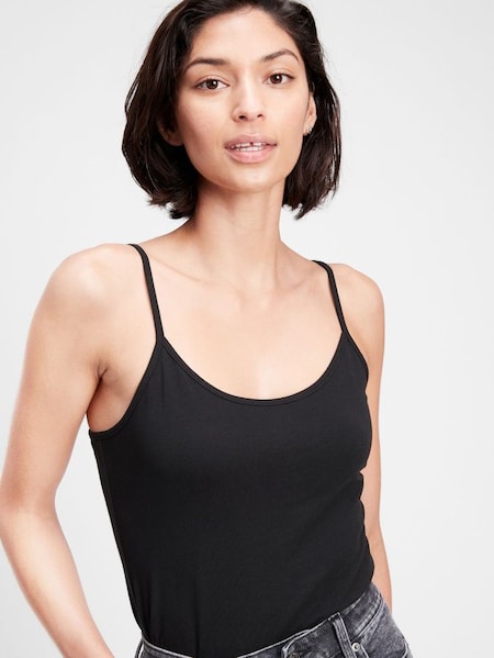 Black Fitted Cami (R91631) | £8