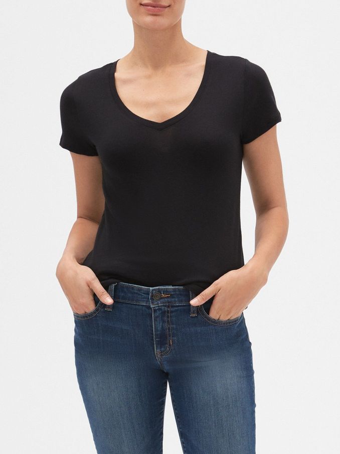 Buy Women s T Shirts Petite Clothing Online Gap UK