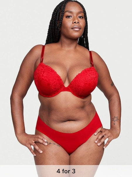 Lipstick Red No Show Cheeky Knickers (R92615) | £9