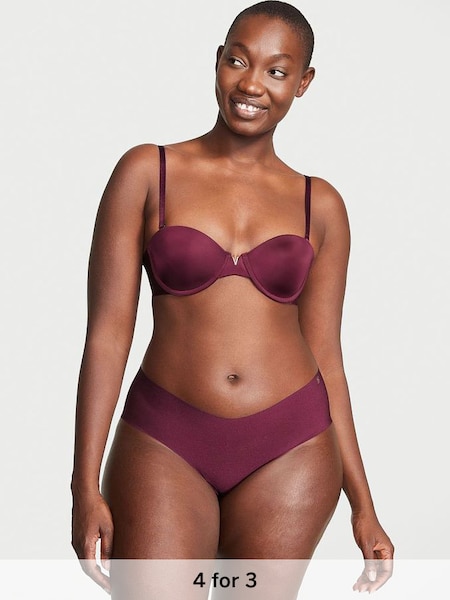 RedBurgundy Purple Smooth No Show Hipster Panty (R94103) | £14