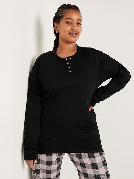 Black Long Sleeve T-Shirt (RJ0135) | £30