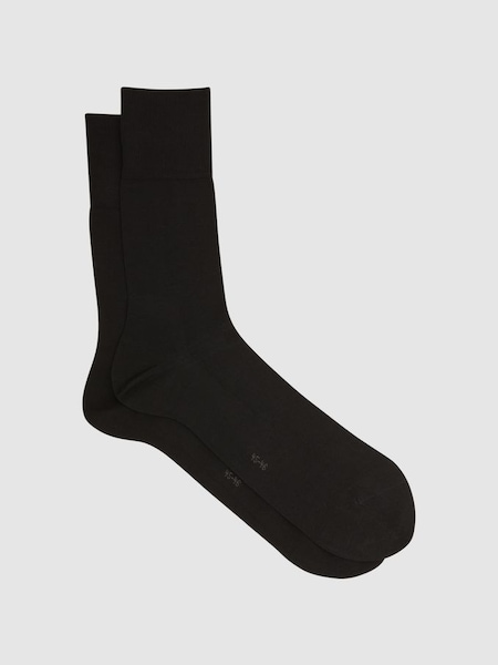 Falke Crew Socks in Black (T59427) | £18