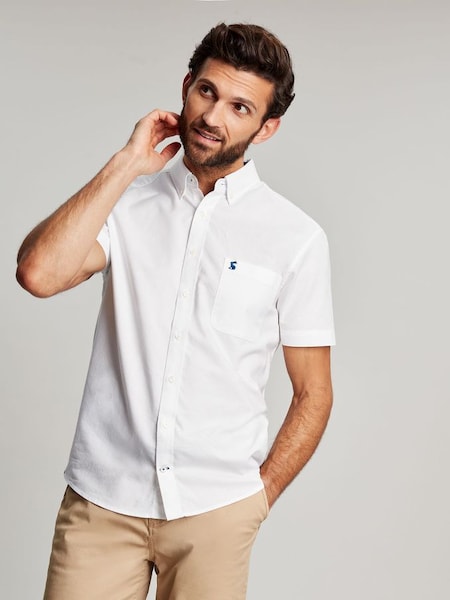 Cream Short Sleeve Classic Shirt (T61684) | £26
