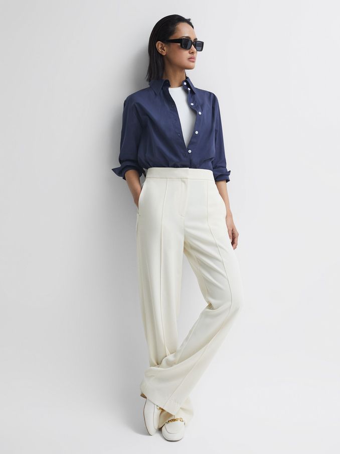 Buy Women s TROUSERS Sale Trousersjoggers Online Reiss UK
