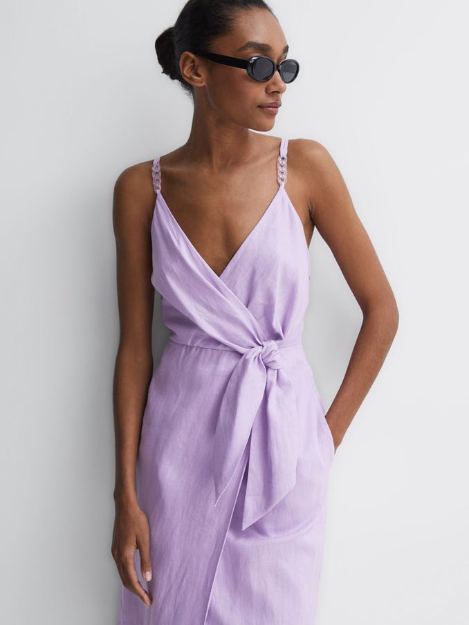Lilac petite dress cheap