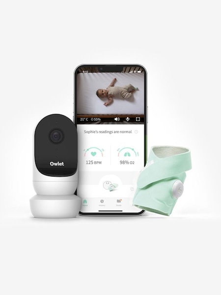 Owlet Baby Monitor Duo Smart Sock 3 + Cam 2 (U25951) | £399