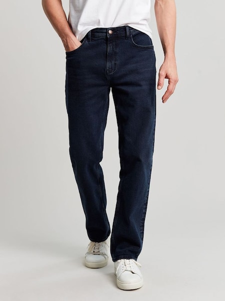 Joules Blue The Foxton Classic Fit 5 Pocket Denim Jeans (U32907) | £44