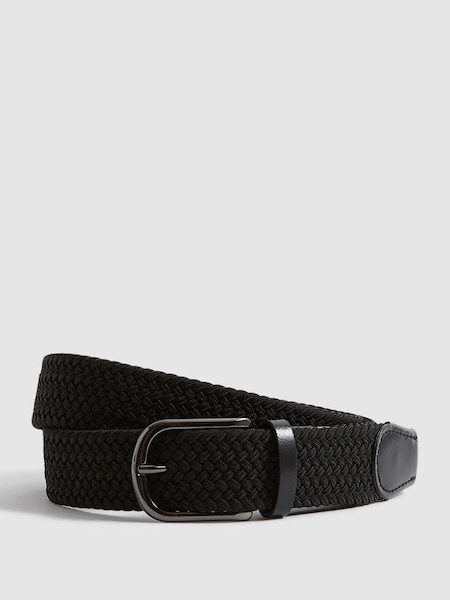 Woven Belt in Black (U70739) | £42