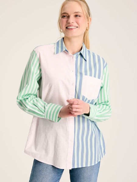 Amilla Multi Striped Cotton Shirt (U71940) | £49.95