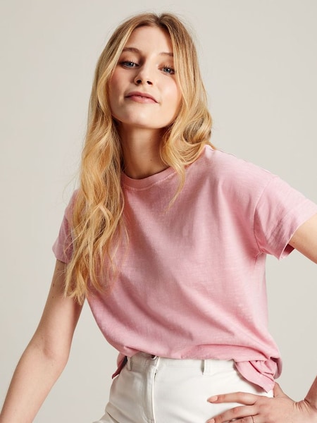 Macey Pink Short Sleeve T-Shirt (U77158) | £14