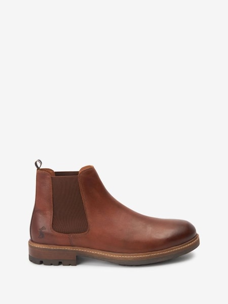 Tan Brown Chelsea Boots (U81042) | £79