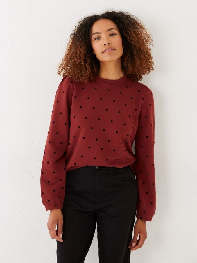 Women s Red Sweatshirts FatFace UK