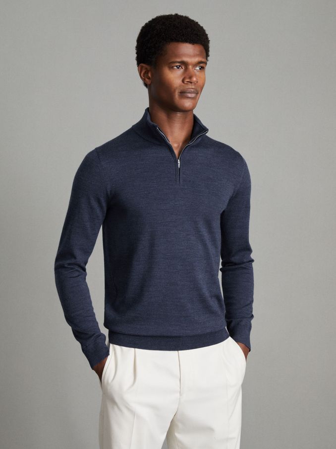 Mens merino outlet wool jumper