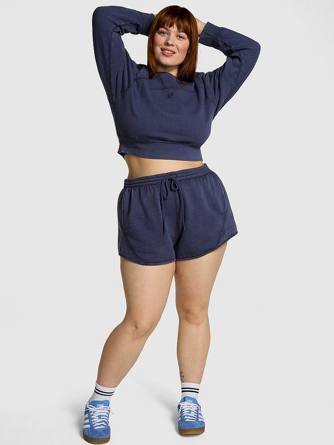 Blue and pink shorts discount