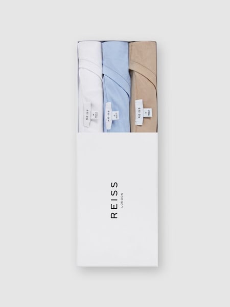 Three Pack Of Crew Neck T-shirts in Neutral (162570) | €95