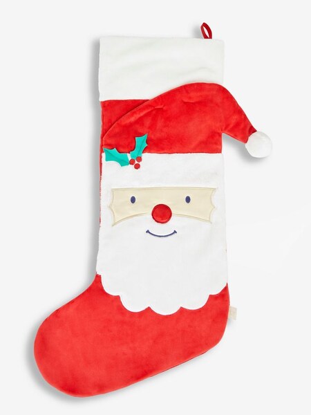 Extra Large Plush Stocking - Father Christmas (169043) | €41