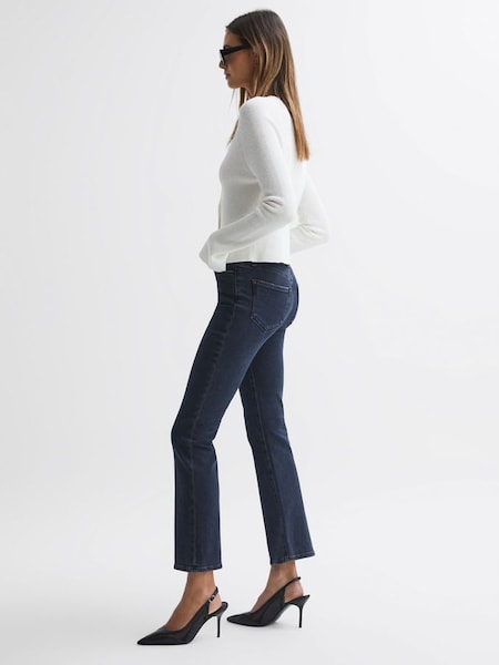 Paige High Rise Flared Jeans in Aster (184784) | €185