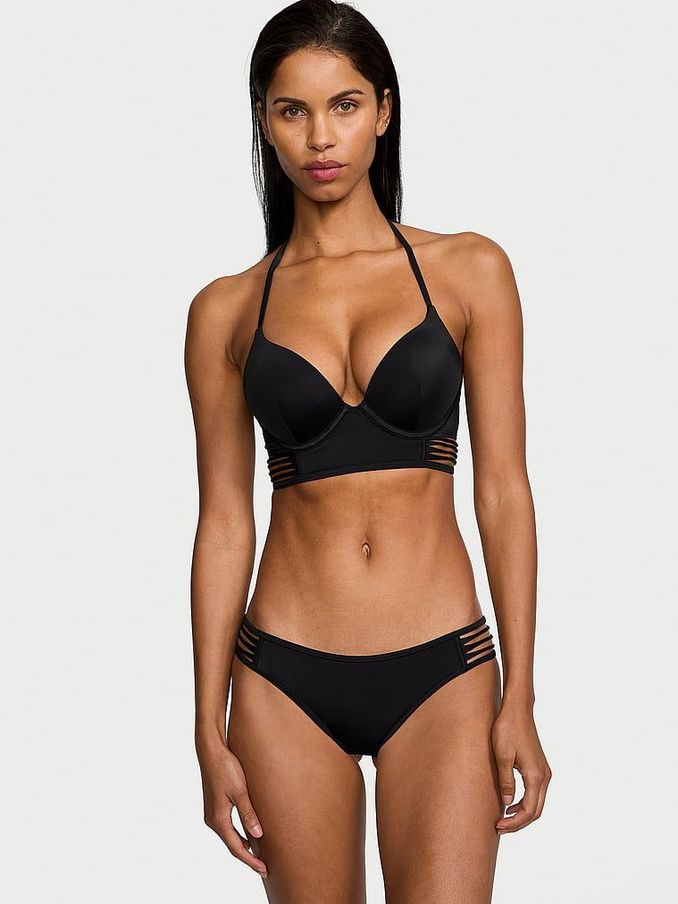 Black bikini top sale discount