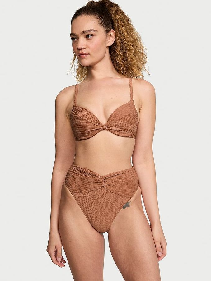 Victoria secret pink high waisted bikini on sale