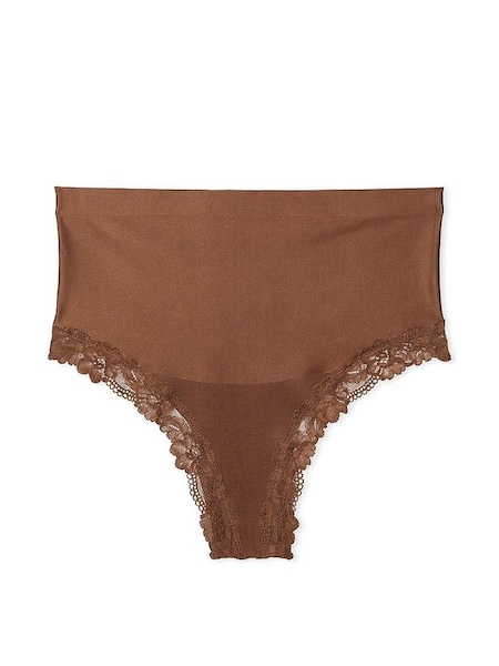 Mousse Nude Lace Trim Thong Shaping Knickers (187450) | €22.50
