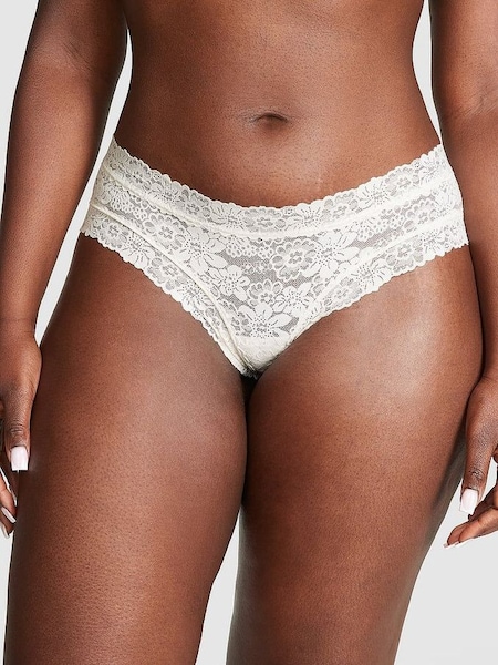 Coconut White Cheeky Lace Knickers (190064) | €10.50