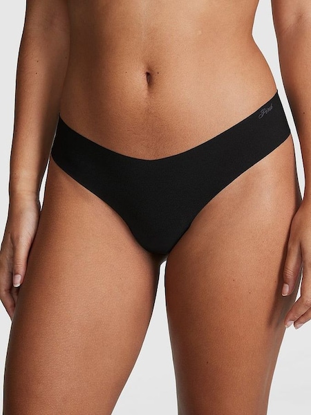 Pure Black Thong No Show Knickers (190126) | €10.50