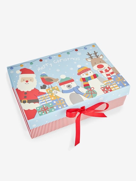 Medium Christmas Giftbox in Red (227460) | $7