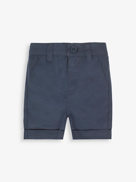 Navy Twill Chino Shorts (311432) | $28