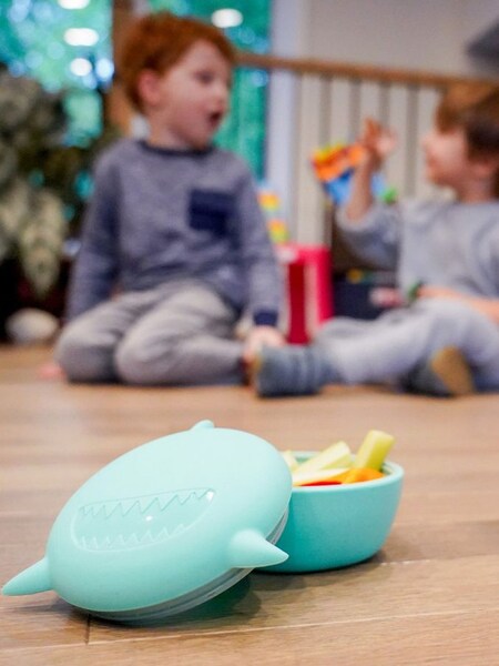 Melii Silicone Bowl with Lid Shark (326727) | €10