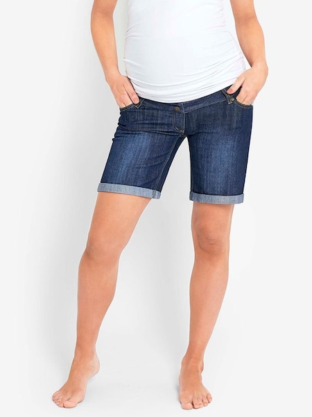 Mid Wash Denim Maternity Shorts (333732) | €12.50