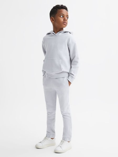 Junior garment-dye jersey joggingbroek in ijsblauw (341020) | € 20