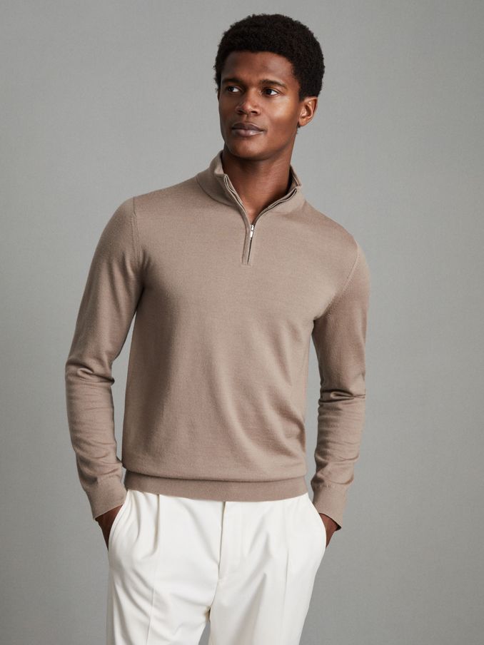 Merino wool jumper mens discount