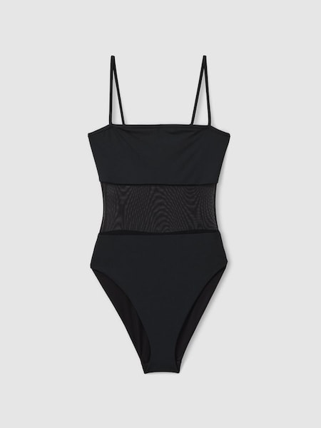 Calvin Klein Underwear Mesh Swimsuit in Black (439818) | CHF 190