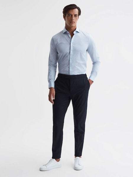 Relaxed Drawstring Trousers in Navy (453117) | €145